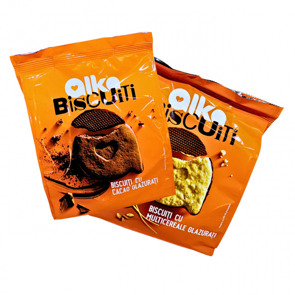 Biscuitii Casei glazurati Alka 180 g, diverse sortimente