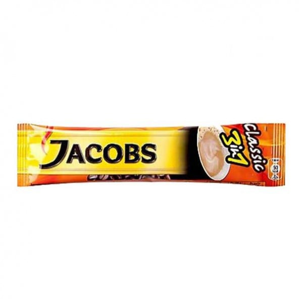 Cafea instant 3 in 1 Jacobs Clasic 15,2 g, 24 plicuri