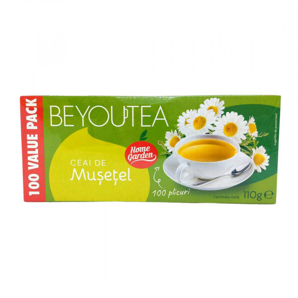 Ceai de musetel Beyoutea Home Garden, 100 plicuri, 110 g