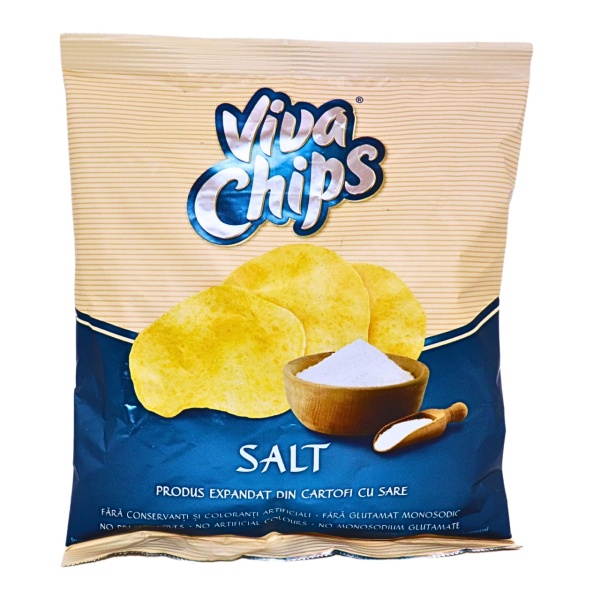 Chipsuri cu sare Viva Salt Style 50 g