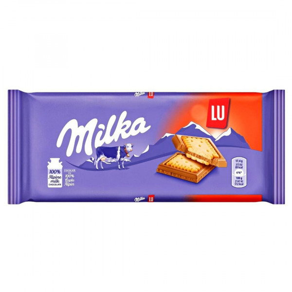 Ciocolata sandwich Milka LU 87 g