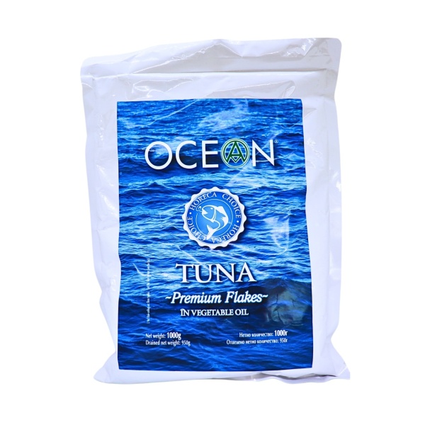 Conserva de ton maruntit in ulei vegetal Ocean 1 kg