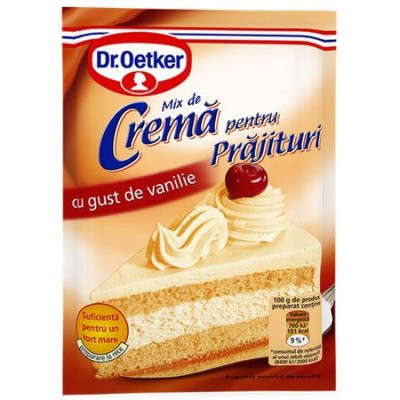 Crema prajituri de vanilie Dr Oetker 55 g