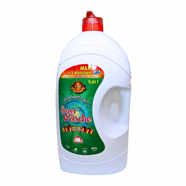 Detergent lichid Super Wasche Universal 5,65 L, 113 spalari