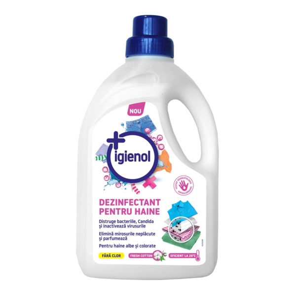 Dezinfectant pentru haine Igienol Pure Water, 1.5 l