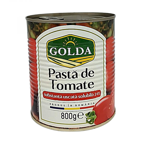 Pasta de tomate 24% Golda 800 ml