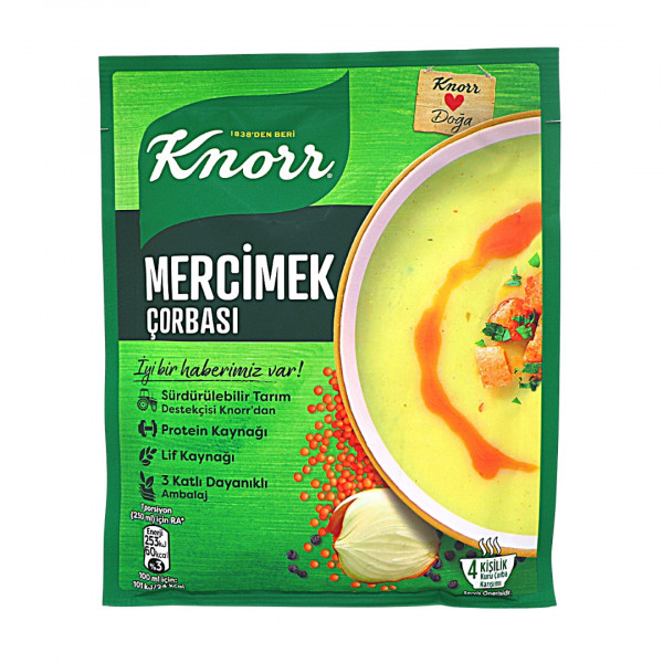 Supa la plic de linte Knorr 76 g