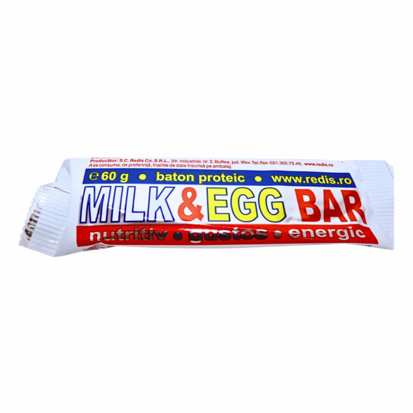 Baton proteic Milk Egg Bar Redis 60 g