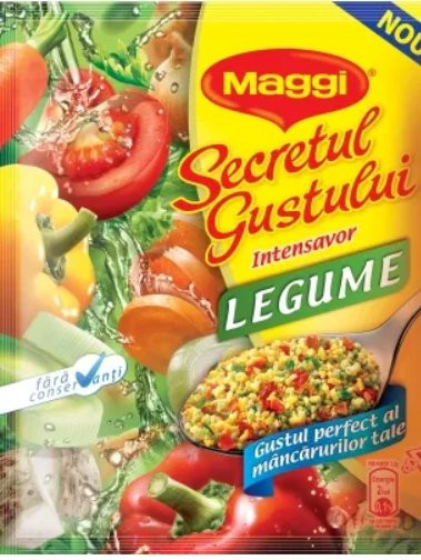 Baza pentru mancare cu legume Maggi Secretul Gustului 75 g, 20 buc