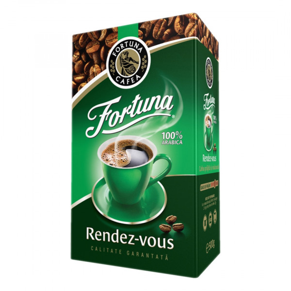 Cafea macinata Fortuna Verde 500 g