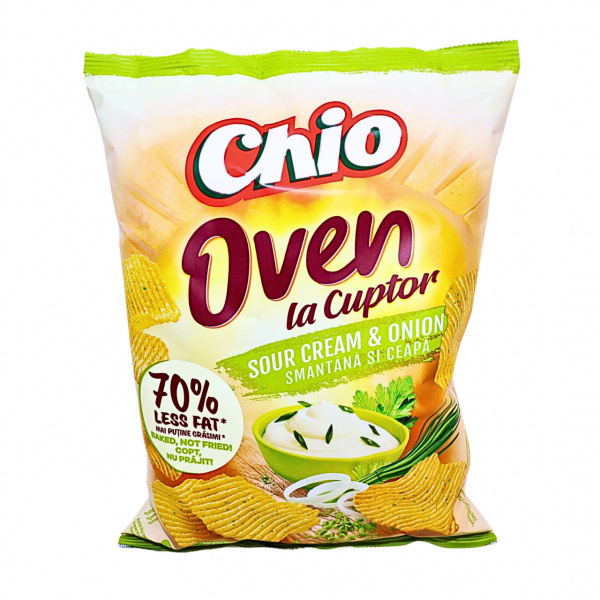 Chipsuri Chio Oven Sour Cream Onion 125 g