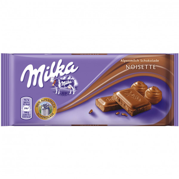 Ciocolata Milka Noisette 100 g