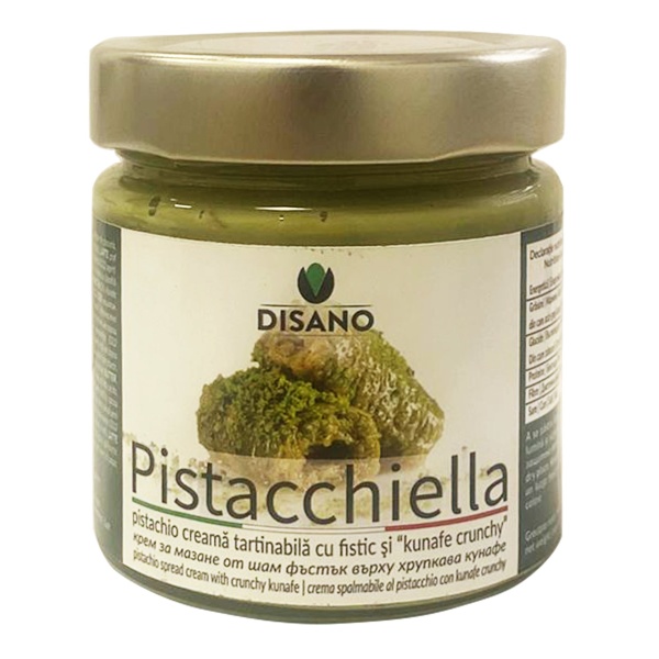 Crema tartinabila de fistic si kunafe crunchy Disano 190 g