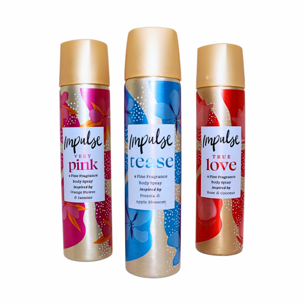 Deodorant femei Impulse 75 ml, diverse sortimente