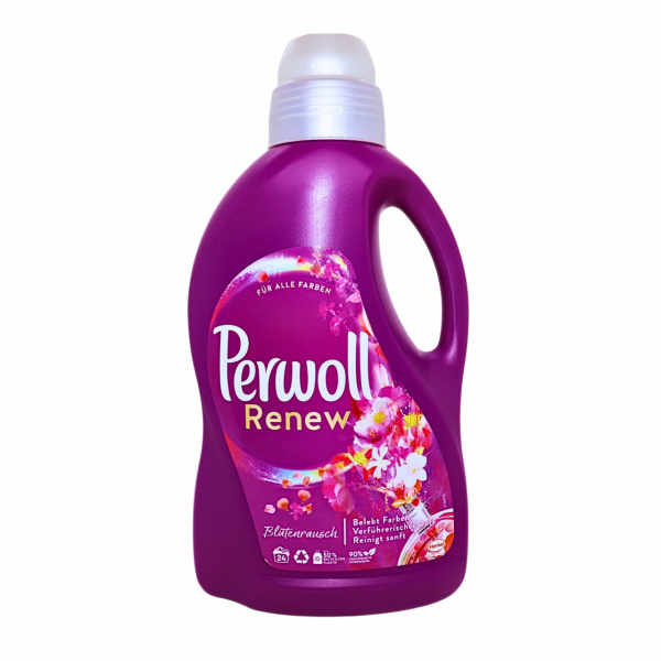 Detergent lichid Perwoll Renew Blossom 1,44 L, 24 spalari