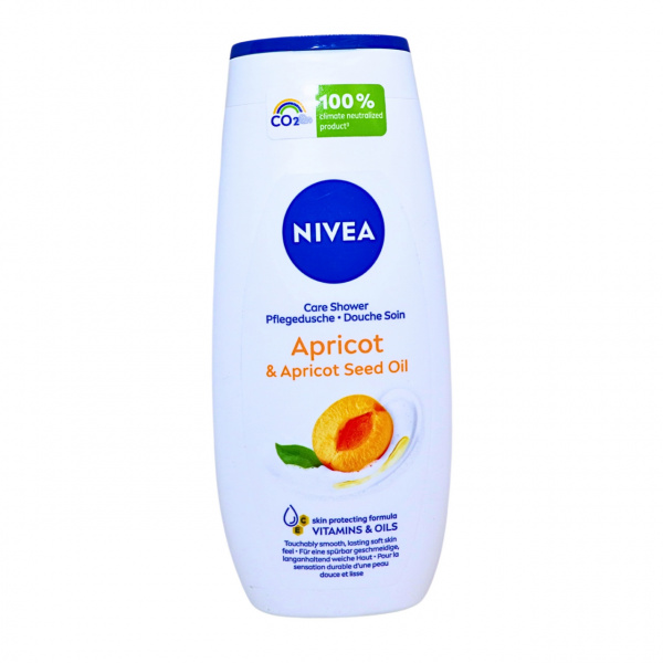 Gel de dus caise Nivea Apricot Seed Oil 250 ml
