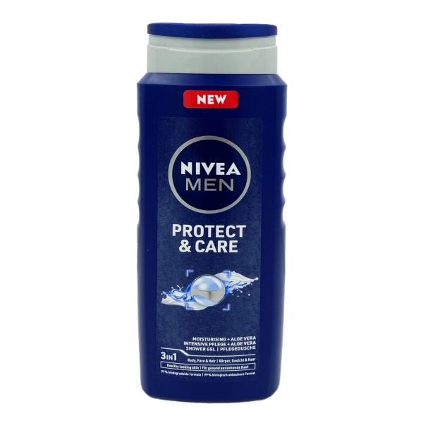 Gel de dus Nivea Men Protect Care, 500 ml