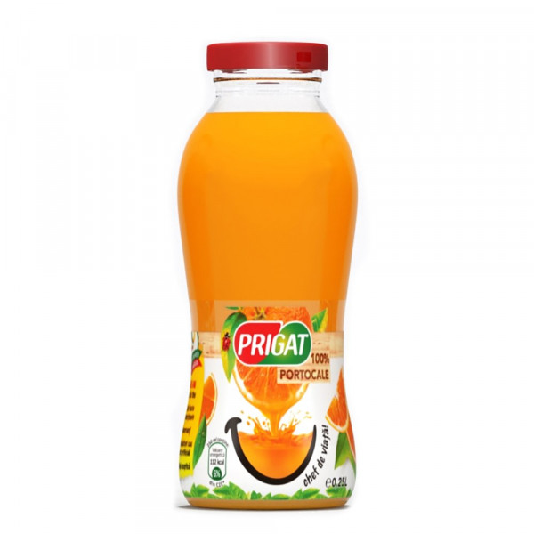 Suc de portocale Prigat 250 ml, 12 buc