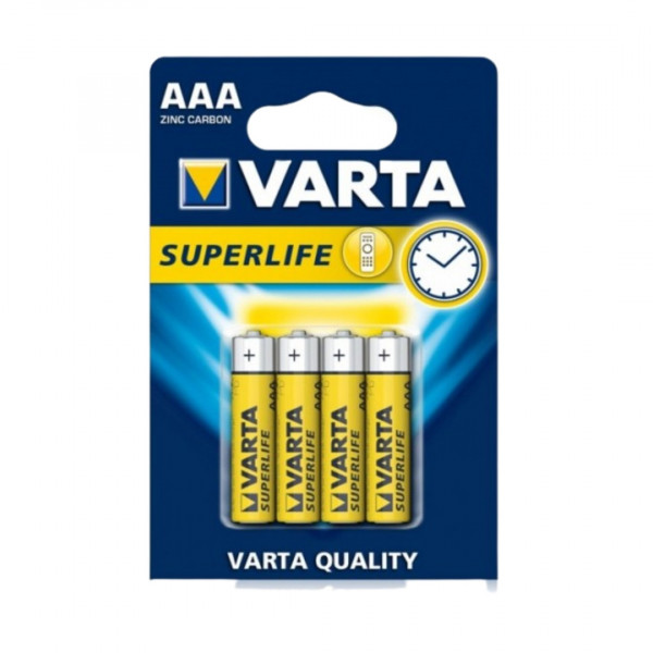 Baterii superlife Varta AAA R3, 4 buc