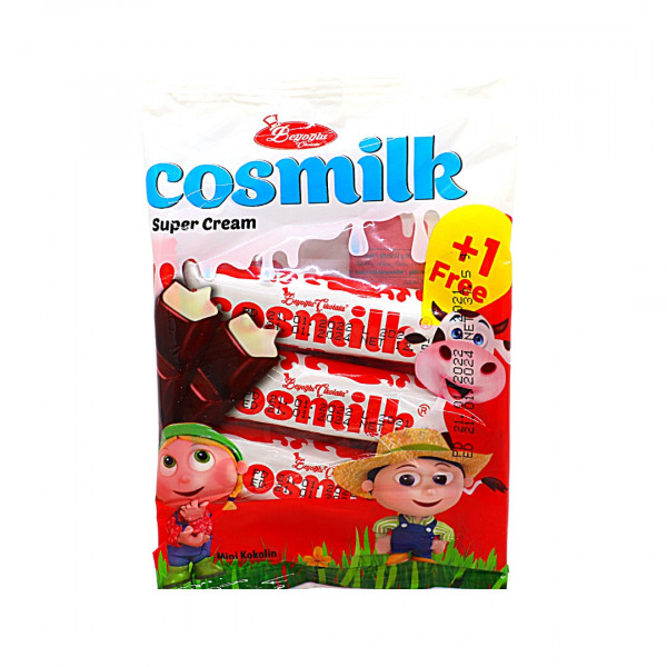 Batoane de ciocolata cu crema de lapte Cosmilk 37,5 g, 24 buc