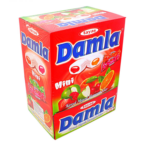 Bomboane moi mini caramele cu arome de fructe Damla 2 kg