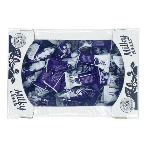 Bomboane norisori de lapte cu aroma de prune 1 kg