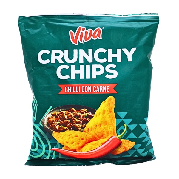 Chipsuri carne picanta si chilli Viva Crunchy Chips 50 g