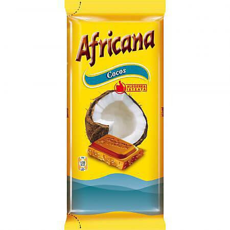 Ciocolata cu cocos Africana 90 g