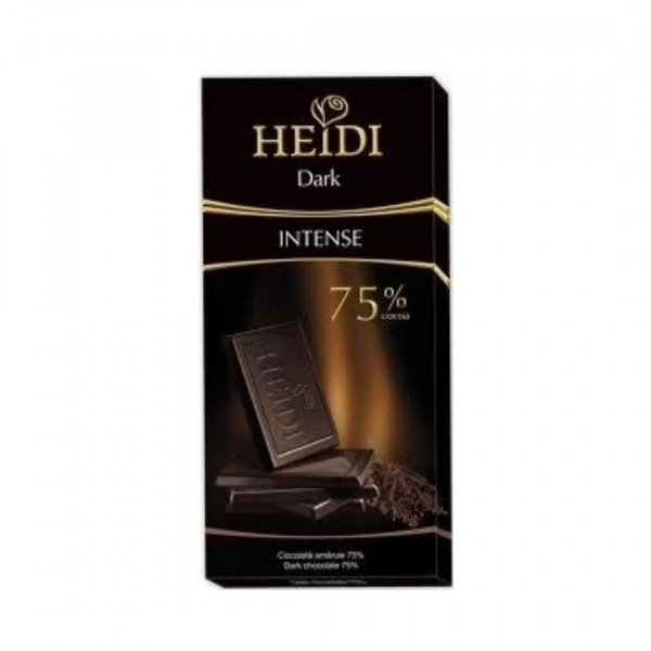 Ciocolata Heidi Dark Intense 75% 80 g