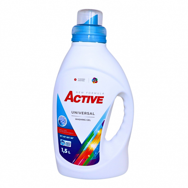 Detergent lichid Active Universal 1,5 L, 30 spalari