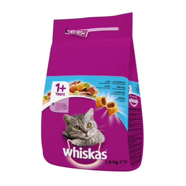 Mancare pentru pisici Whiskas cu ton 1,4 kg