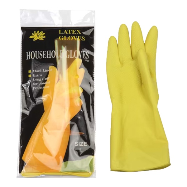 Manusi menaj Latex Gloves, marimea L