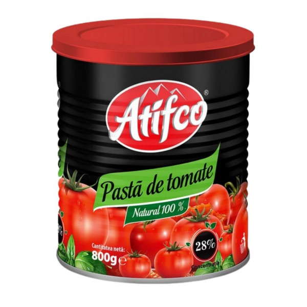 Pasta de tomate Atifco 28%, 800 g