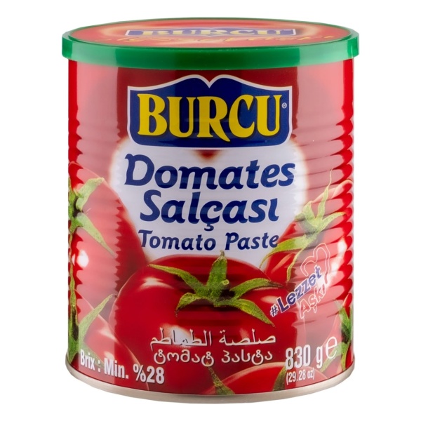 Pasta de tomate la cutie Burcu 28%, 830 g