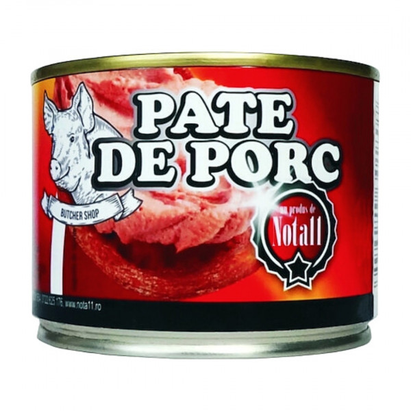 Pate de porc Nota11 200 g