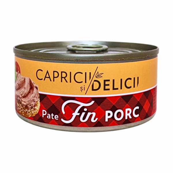 Pate fin de porc Capricii si Delicii 120 g