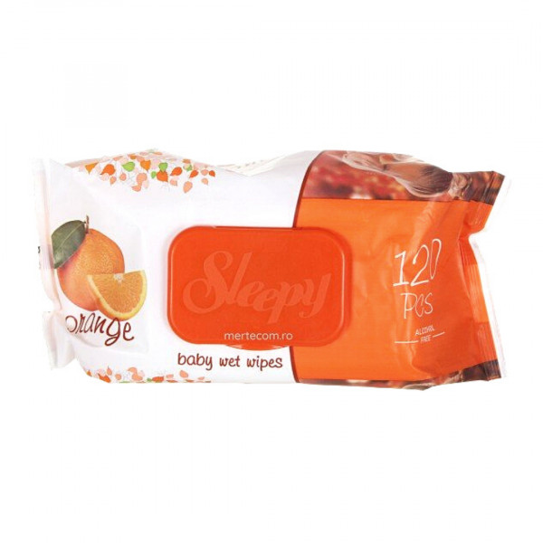 Servetele umede de portocale Sleepy 120 buc