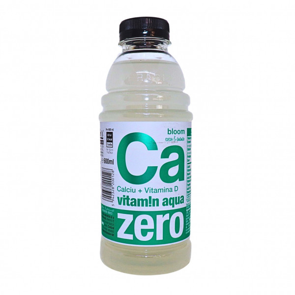 Apa vitaminizata cocos si ananas fara zahar Calciu si Vitamina D Zero 600 ml SGR