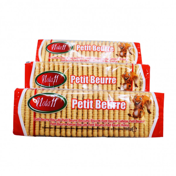 Biscuiti Petit Beurre Nota11, 100 g, 24 buc