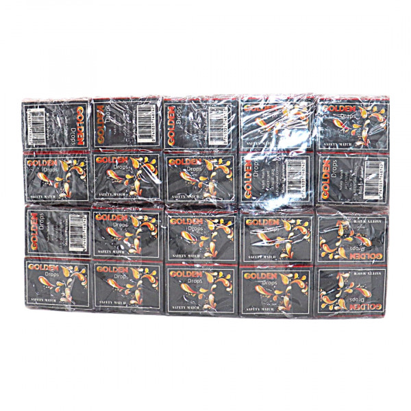 Chibrituri Golden, 10 buc, 10 seturi