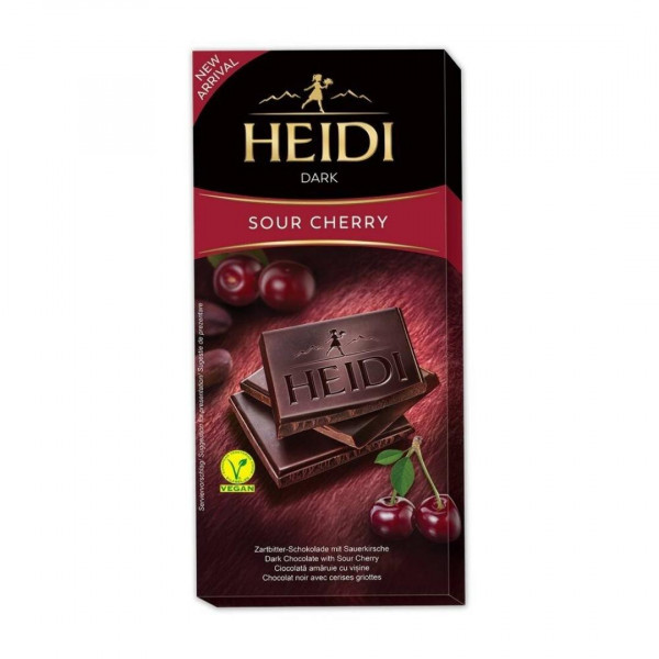Ciocolata cu cirese Heidi Dark Cherry 80 g