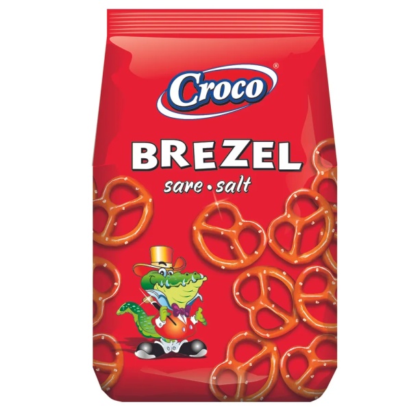 Covrigei cu sare Croco 80 g, 14 buc