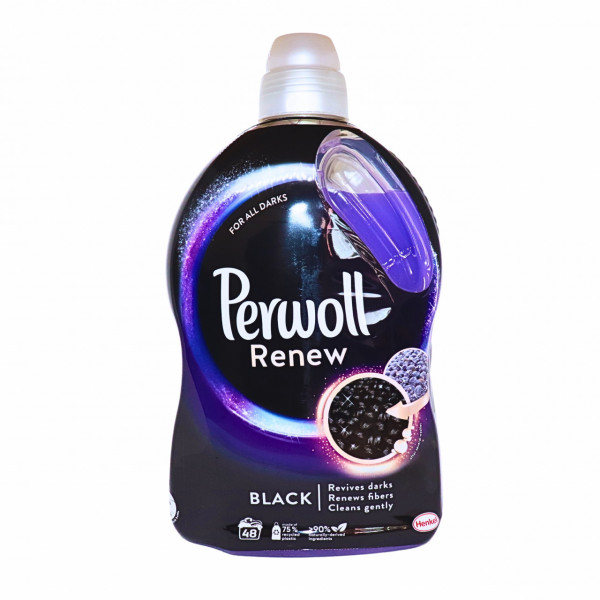 Detergent lichid Perwoll Renew Black 2,88 L, 48 spalari