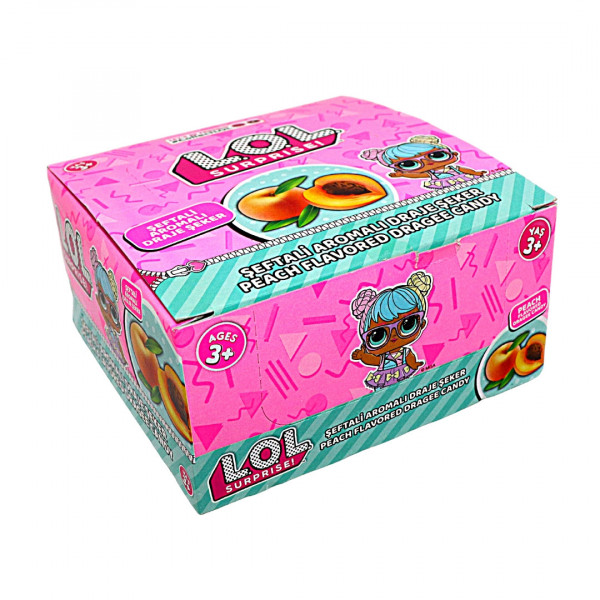 Drajeuri LOL cu diverse arome 15 g, 24 buc