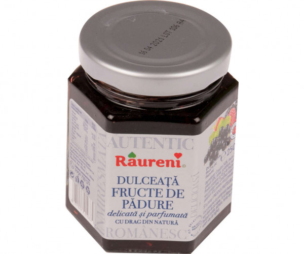 Dulceata de fructe de padure Raureni 250 g