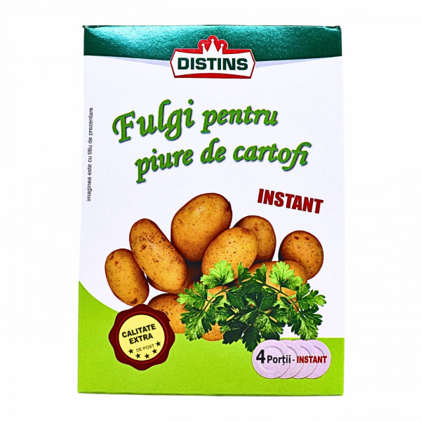 Fulgi pentru piure de cartofi instant Distins 100 g, 10 buc