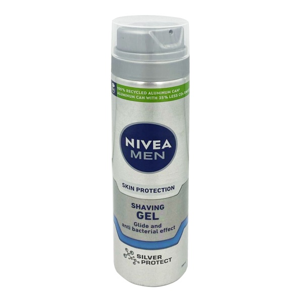 Gel de ras Nivea Men Ten Sensibil, 200 ml