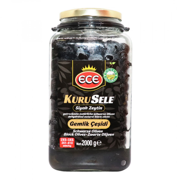 Masline negre Ece Gemlik Kuru Sele 2kg