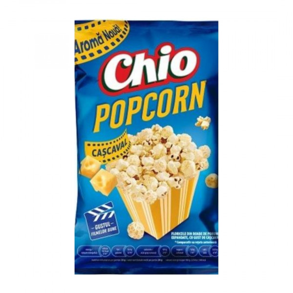 Popcorn pentru microunde cu cascaval Chio 90 g