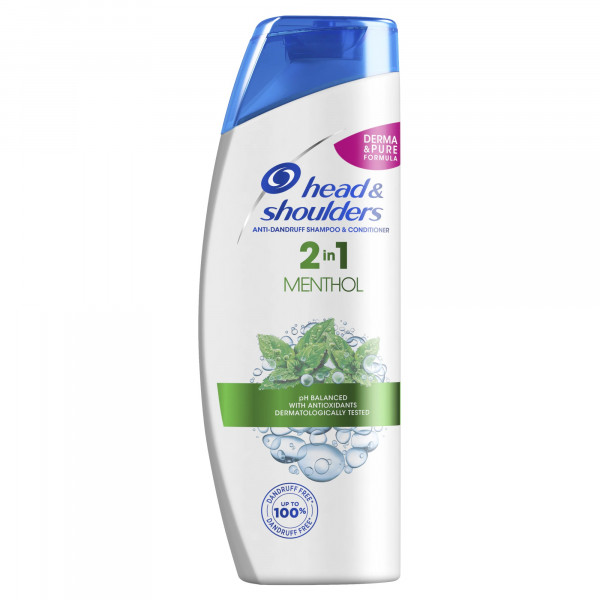 Sampon Head & Shoulders 2 in 1 Menthol 360 ml